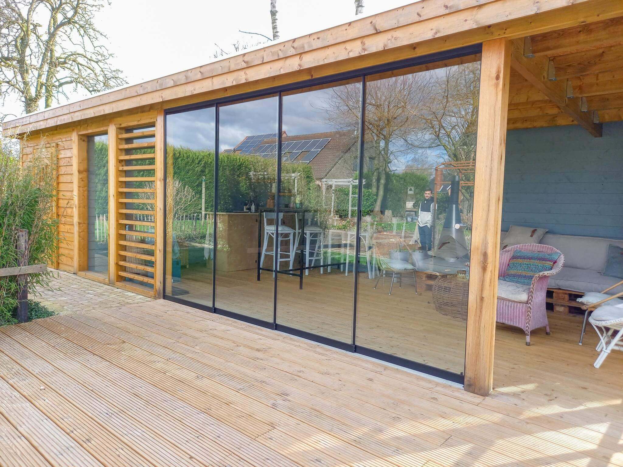 3. Toepassingen van een steellook glazen schuifwand in Hasselt
