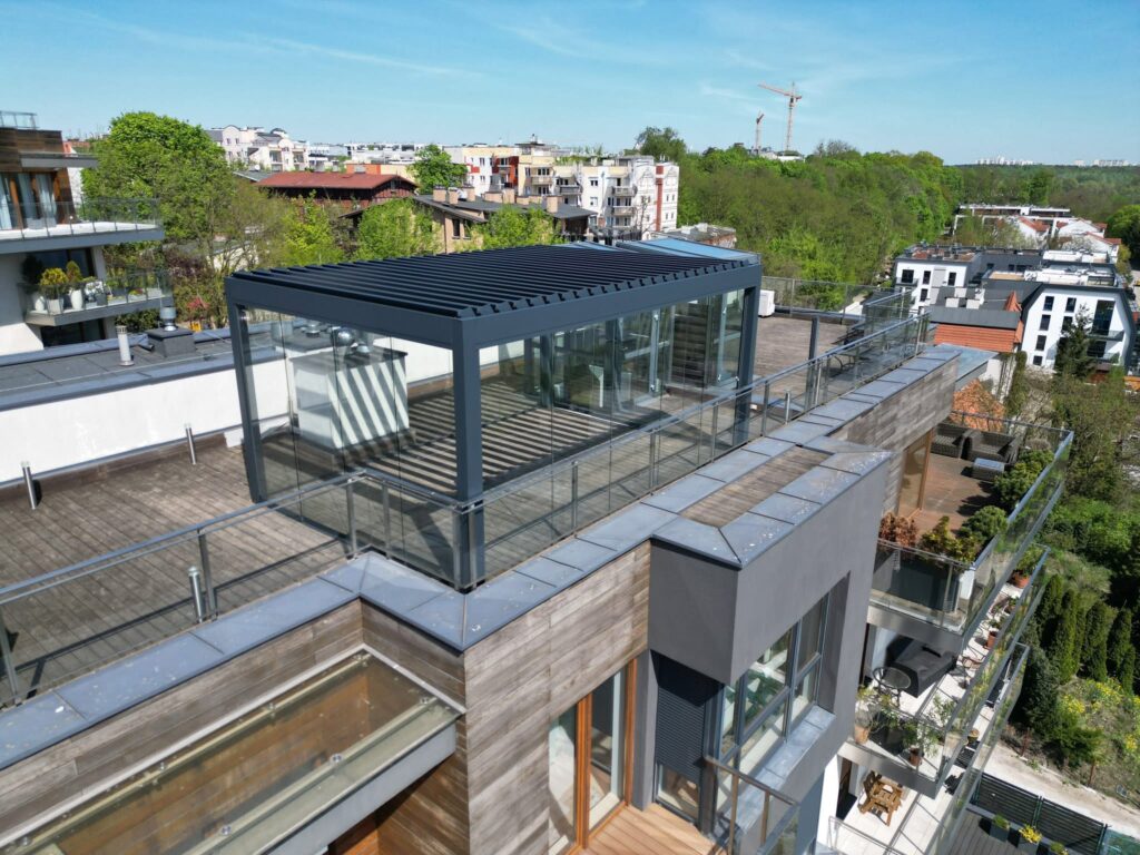 buitenkamer, veranda, overkapping, glazen schuifwand